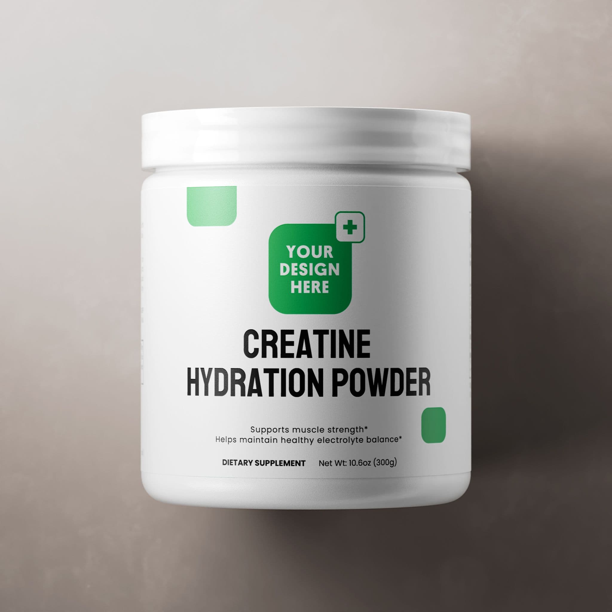 Creatine Hydration Powder, powder format