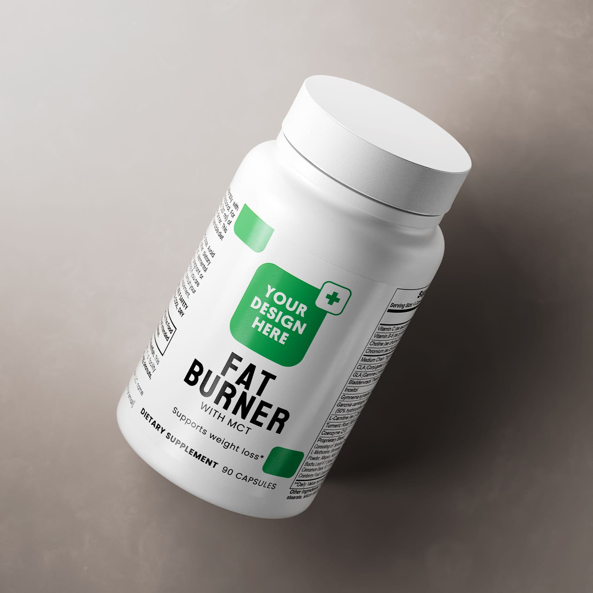 Fat Burner with MCT, capsule format