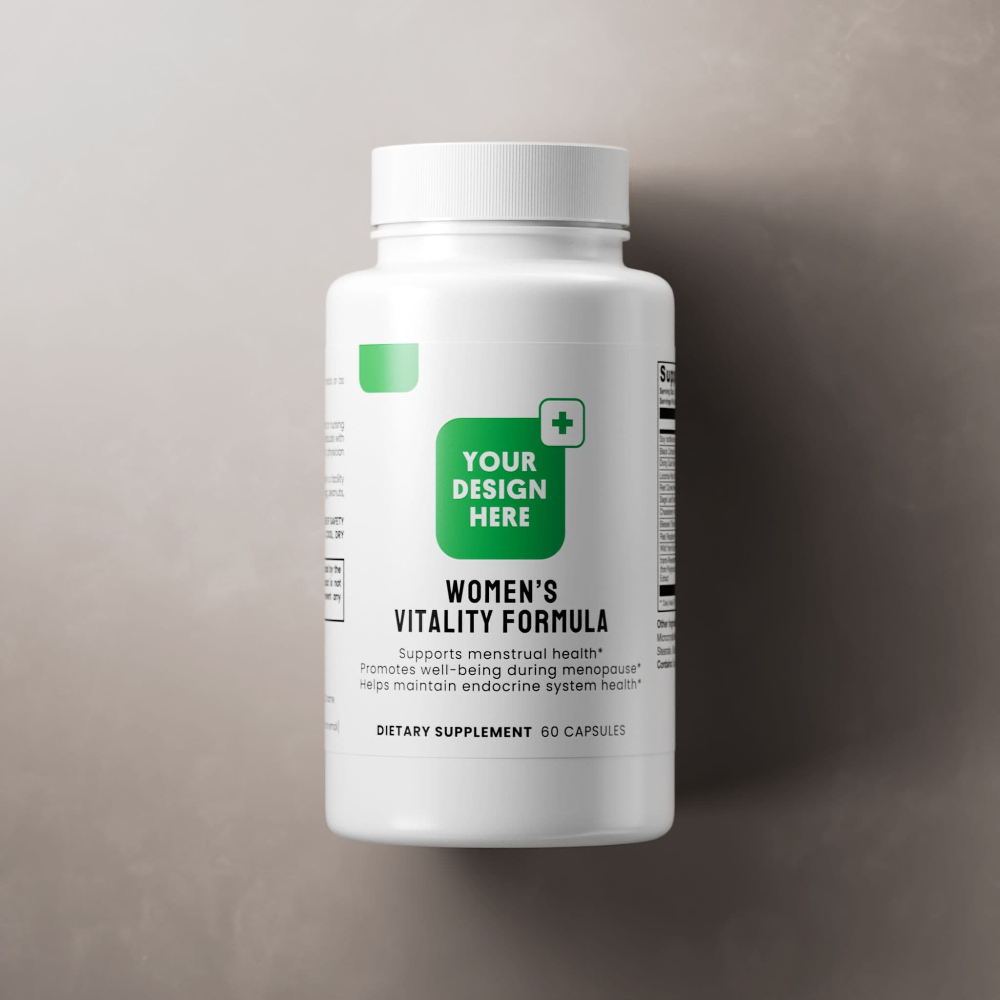 Women's Vitality Formula, CAPSULE format