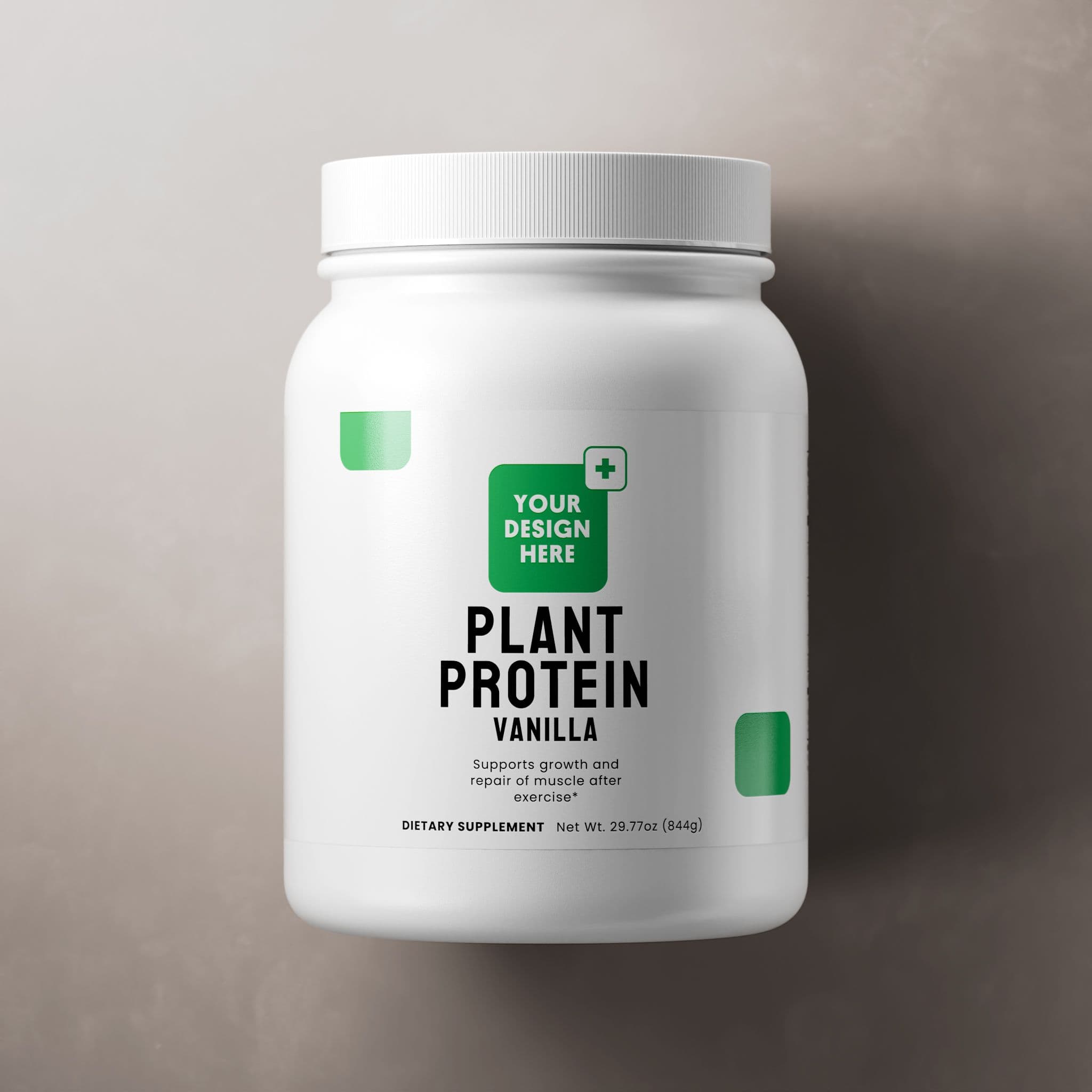 Plant Protein (Vanilla), POWDER format