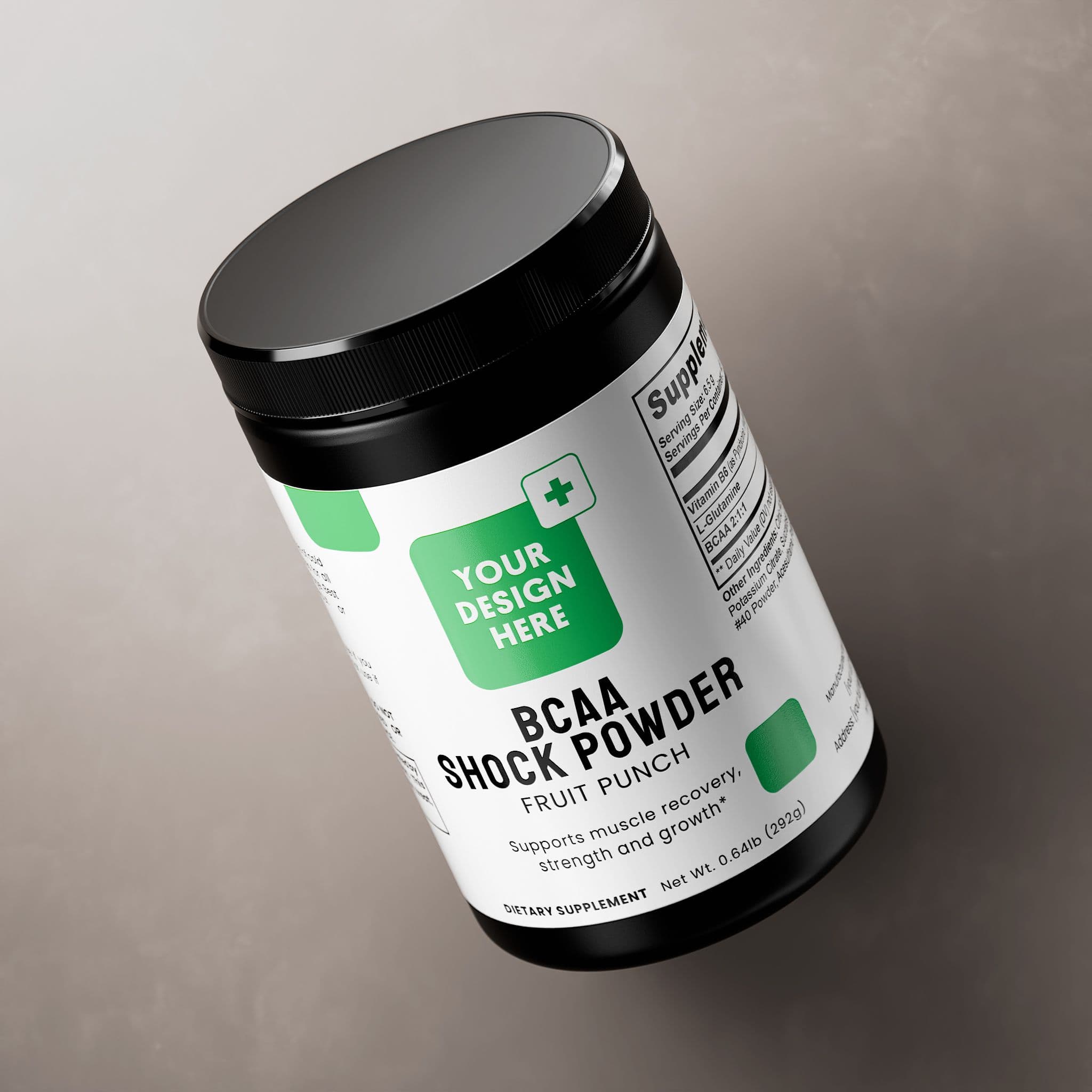 BCAA Shock, powder format