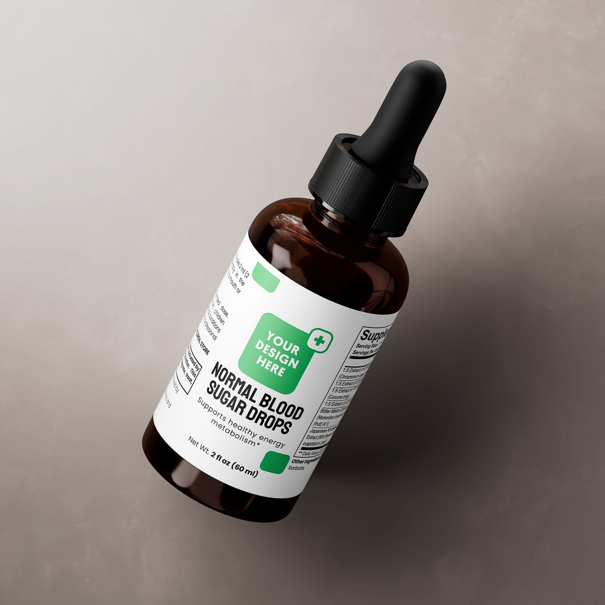 Normal Blood Sugar Drops, liquid format