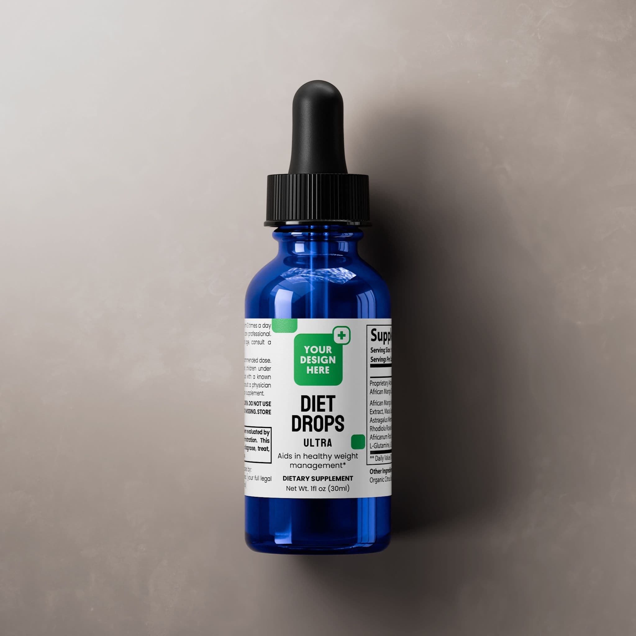 Diet Drops Ultra, liquid format