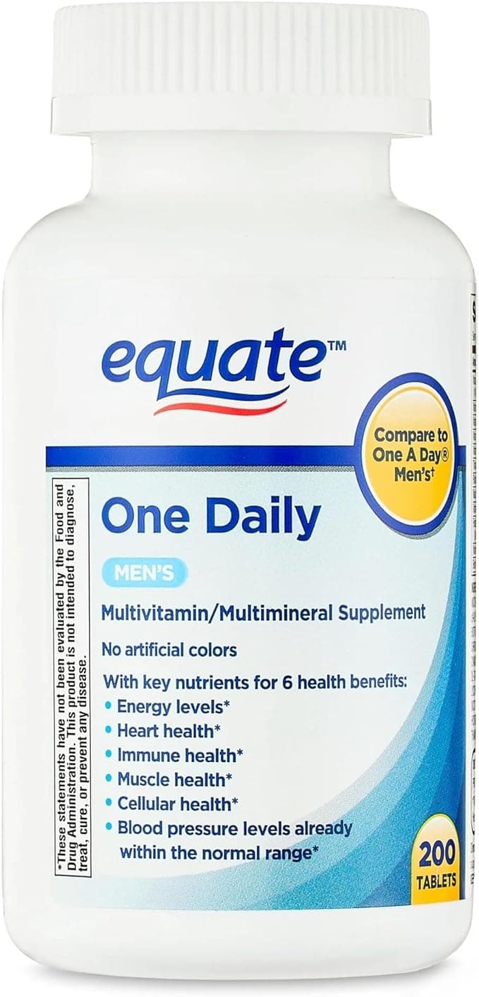 Equate One Daily Men's Multivitamin