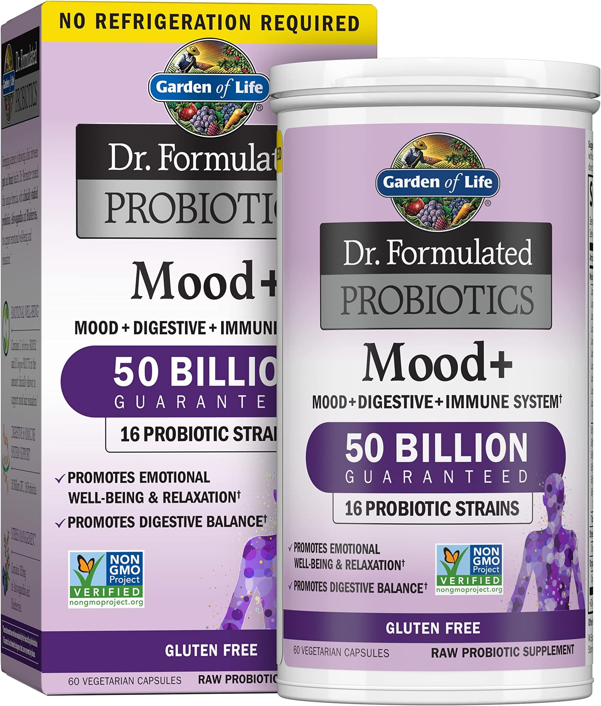 Garden of Life Dr. Formulated Probiotics Mood+