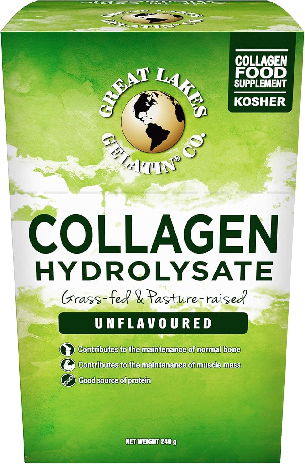 Great Lakes Collagen Hydrolysate, front of pack