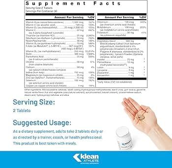 Klean Athlete Klean Athlete Klean Multivitamin