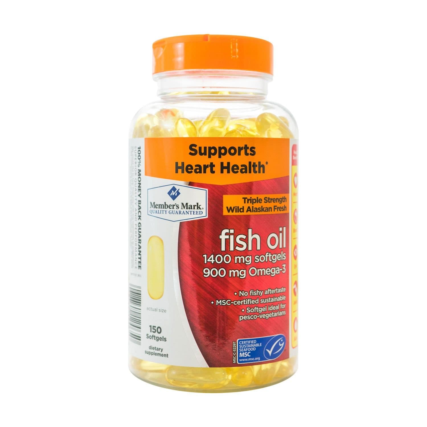Member's Mark Omega-3 Fish Oil 1400mg