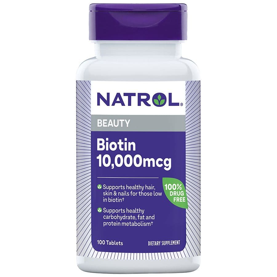 Natrol Biotin 10000 mcg Maximum Strength