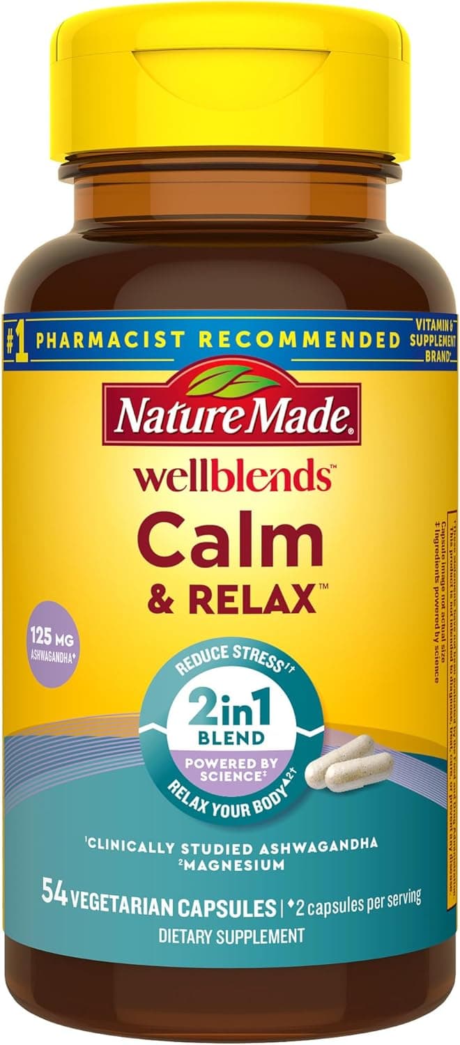 Nature Made Wellblends Calm & Relax, front of pack