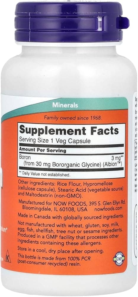 NOW Foods NOW Boron 3mg