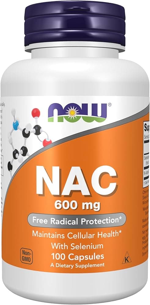 NOW Foods NOW NAC 600mg