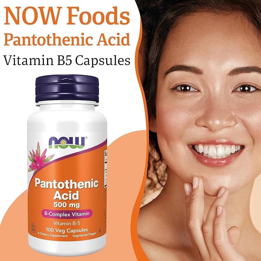 NOW Foods NOW Pantothenic Acid 500mg