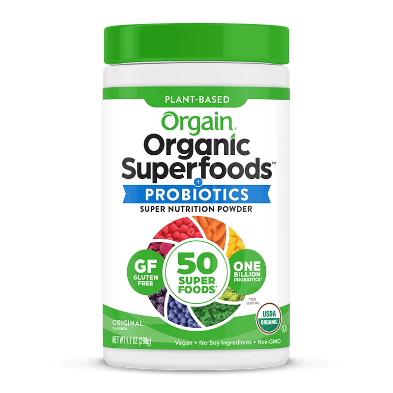 Orgain Organic Superfoods Powder, front of pack