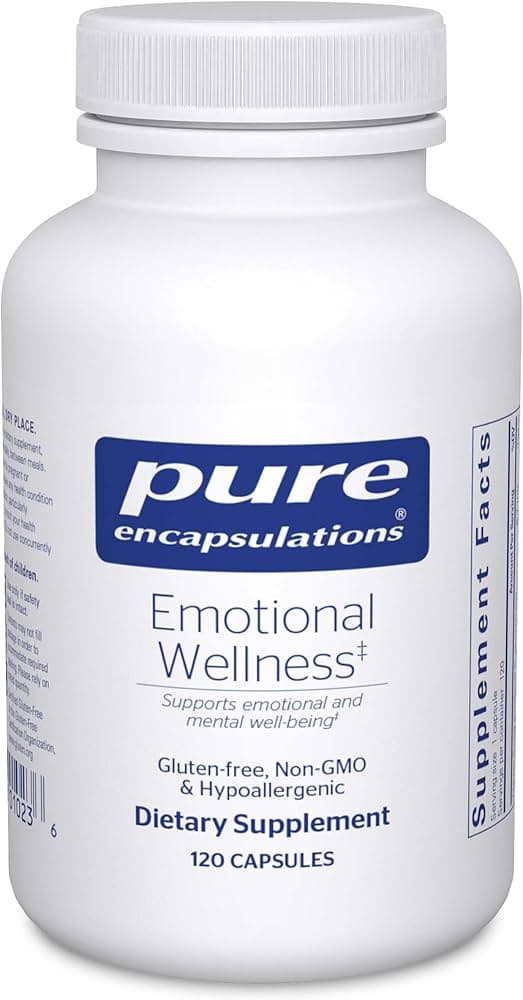 Pure Encapsulations Emotional Wellness, front of pack