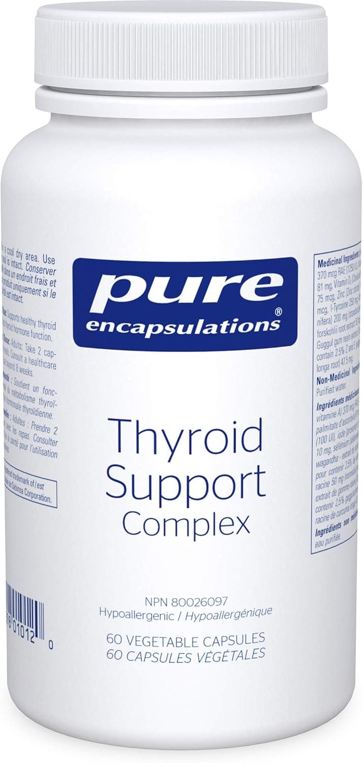 Pure Encapsulations Thyroid Support Complex, front of pack