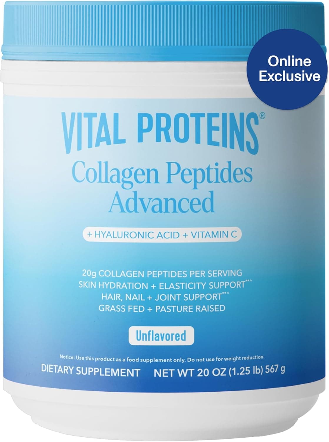 Vital Proteins Collagen Peptides + Vitamin C
